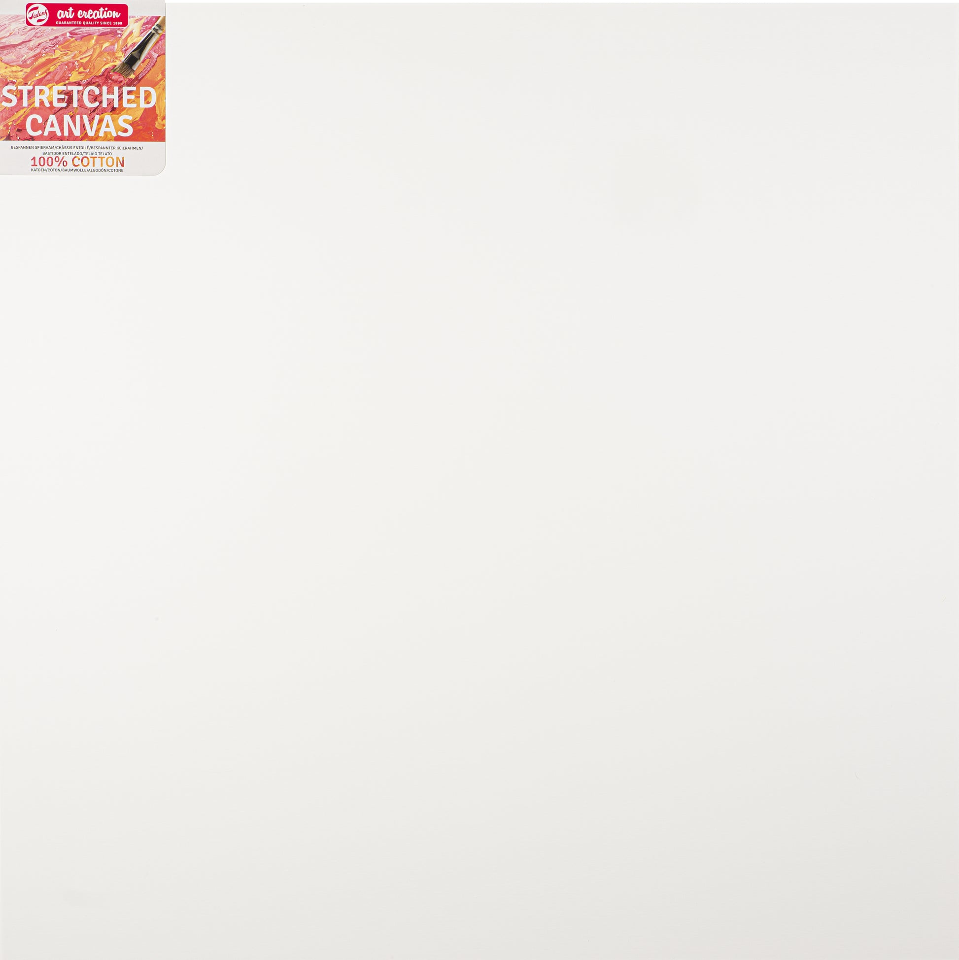 Talens Keilrahmen – 100 × 100 cm – 260 g/m² – weiss