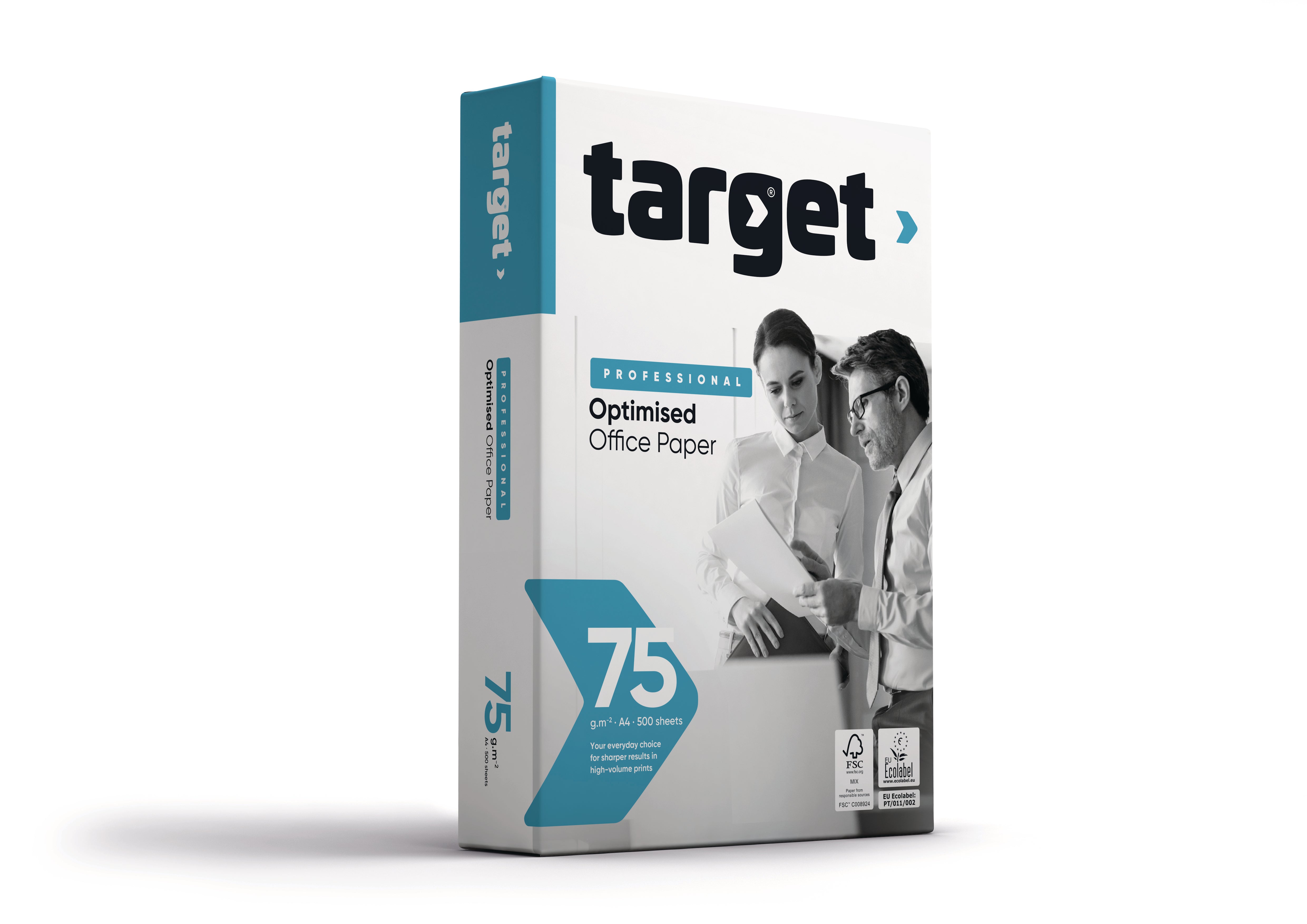 Target Professional Kopierpapier Weiss – A4, 75 g/m², 500 Blatt