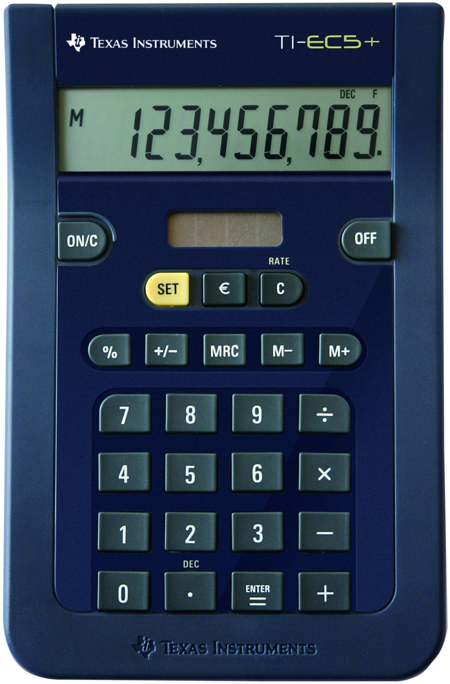 Texas Instruments Tischrechner TI-EC5+ – 10-stellig