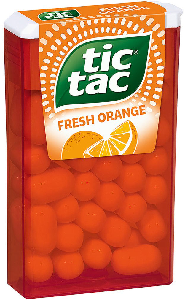 Tic Tac Lutschbonbons Orange – 24 g