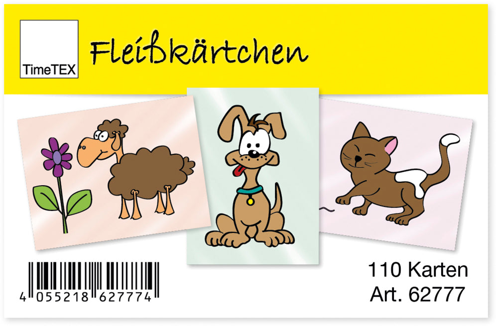 Timetex Belobigungs-Aufkleber – Fleisskärtchen 62777