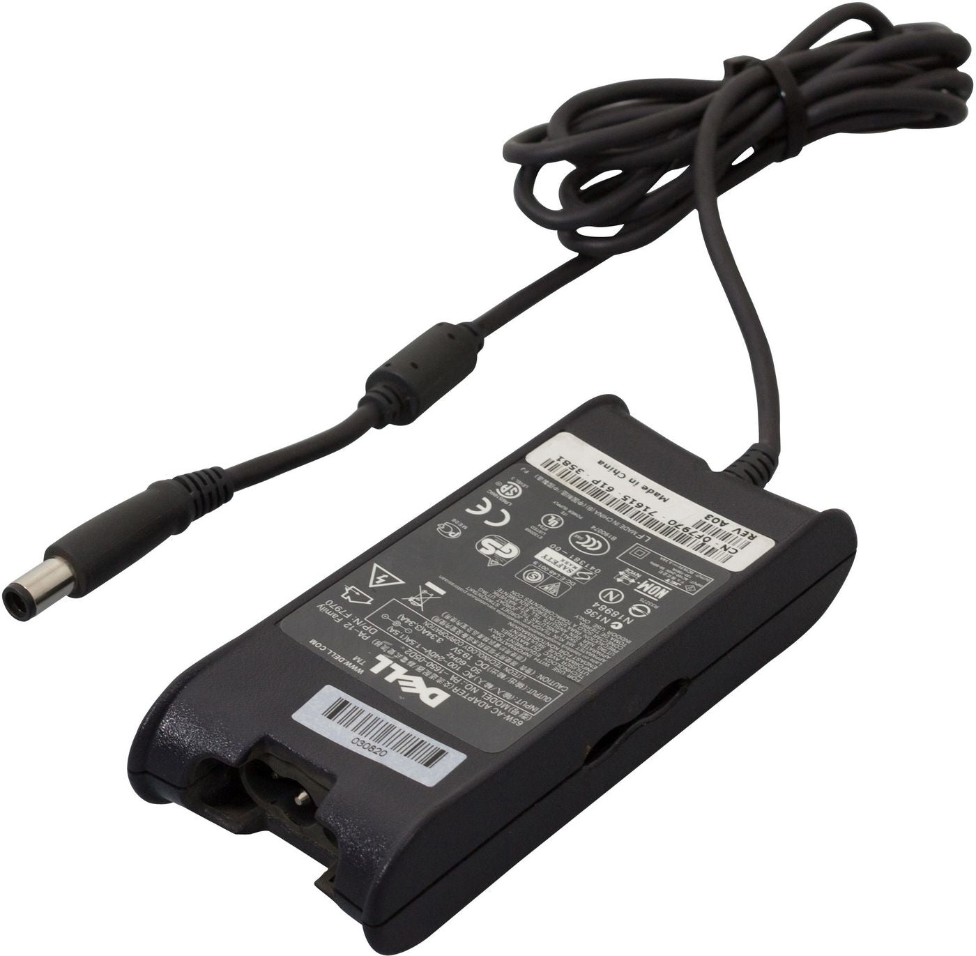 DELL Netzteil – 65 W, 19,5 V – für Alienware M11x, Inspiron M5030, Inspiron N5030 und andere – Schwarz
