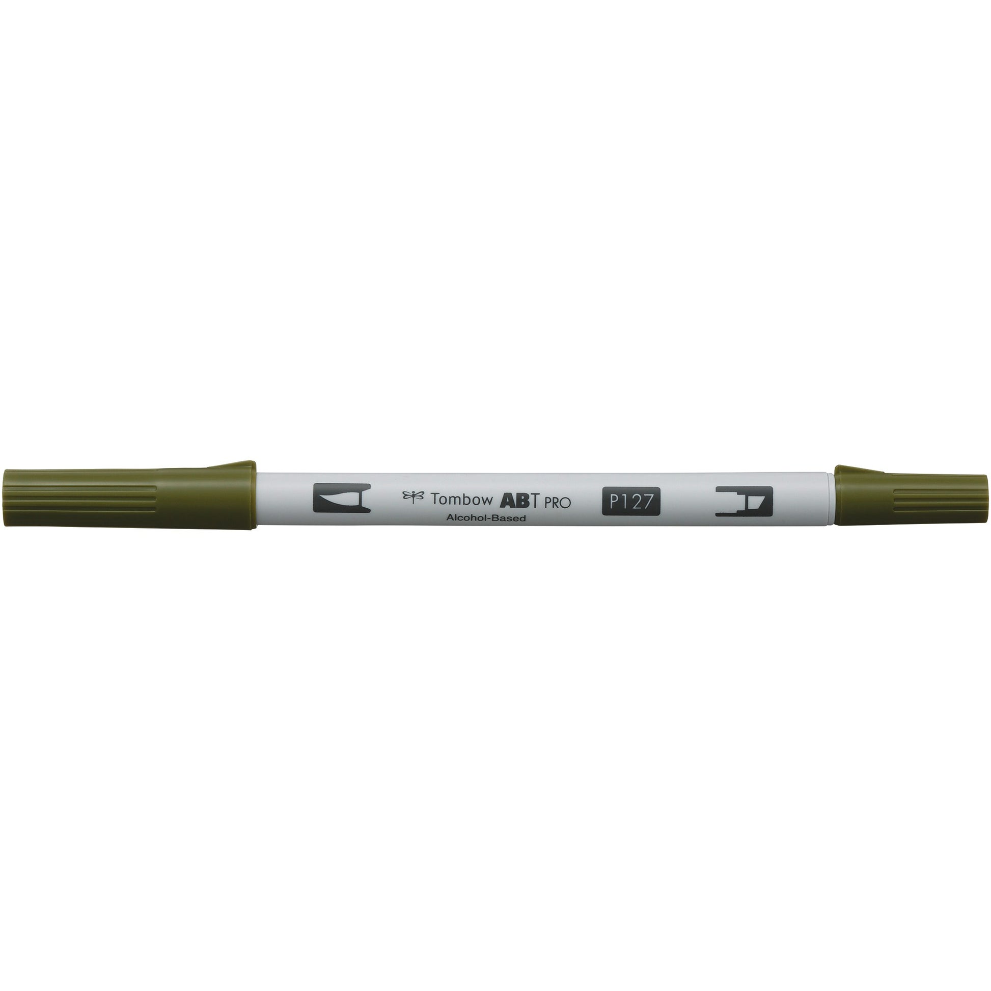 Tombow ABT PRO 127 Permanentmarker – Doppeltspitze 0,5–5,5 mm – Artischocke