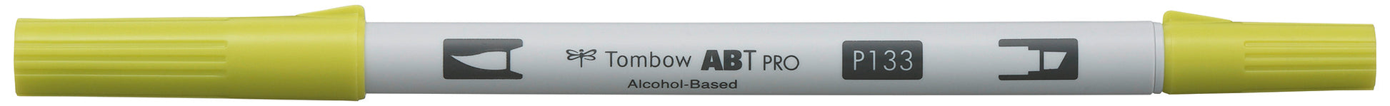 Tombow ABT PRO Outline-/Kreativmarker – Pinselspitze – Chartreuse