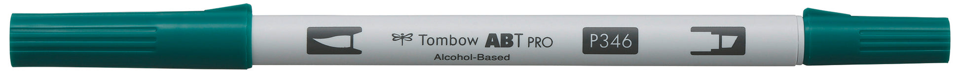 Tombow ABT PRO Dual Brush Pen Outline-/Kreativmarker – Doppeltspitze – Seegrün