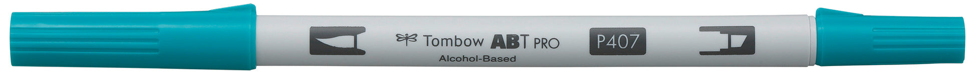 Tombow ABT PRO Permanentmarker – Pinselspitze – tiki teal