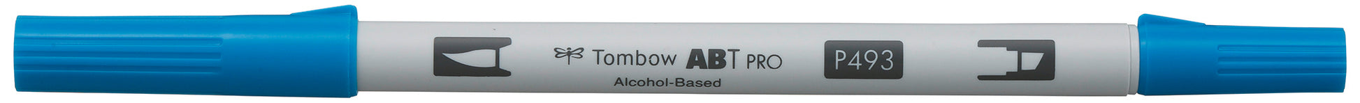 Tombow ABT PRO Brush Pen, Doppelspitze – alkoholbasiert, Reflexblau
