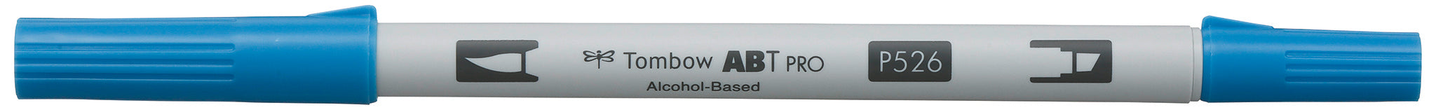 Tombow ABT PRO ABTP-526 Permanentmarker – Doppeltspitze – Blau