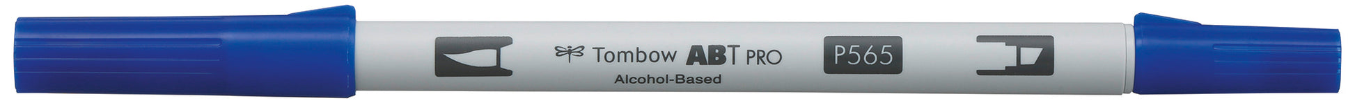 Tombow ABT PRO ABTP-565 Pinselstift – Doppelspitze, alkoholbasiert, Tiefblau