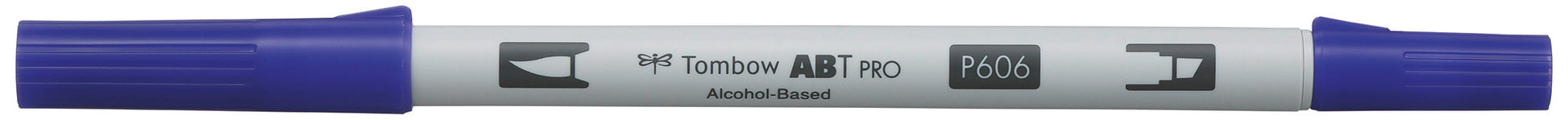 Tombow ABT PRO Brush Pen – Doppelspitze, Pinselspitze, alkoholbasiert, Violett