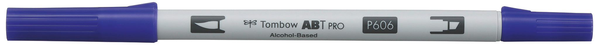 Tombow ABT PRO Brush Pen – Doppelspitze, Pinselspitze, alkoholbasiert, Violett
