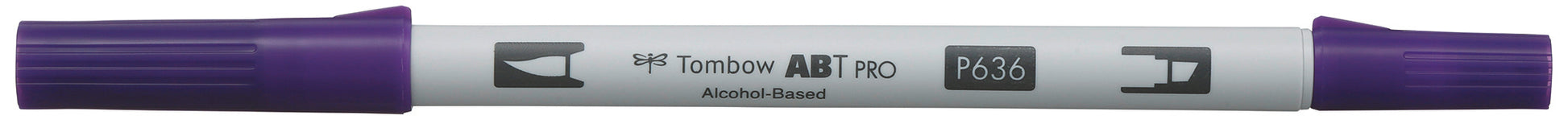 Tombow ABT PRO ABTP-636 Outline-/Kreativmarker – Doppeltspitze – Imperial Purple