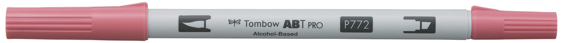 Tombow ABT PRO Brush Pen, Doppelspitze – Pinselspitze, alkoholbasiert, Blush