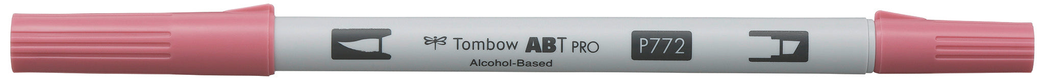 Tombow ABT PRO Brush Pen, Doppelspitze – Pinselspitze, alkoholbasiert, Blush