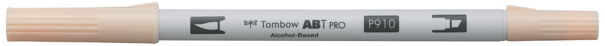 Tombow ABT PRO ABTP-910 Pinselstift, Doppelspitze – Pinselspitze, alkoholbasiert, Opal
