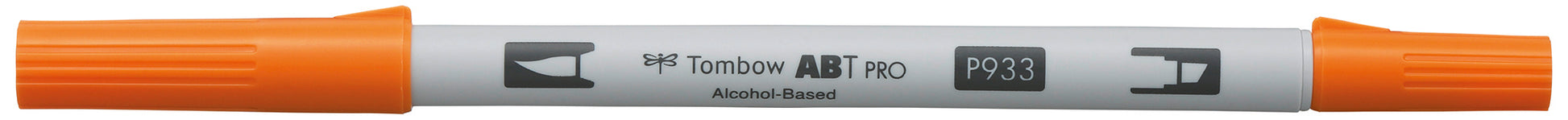 Tombow ABT PRO ABTP-933 Outline-/Kreativmarker – Doppeltspitze – Orange