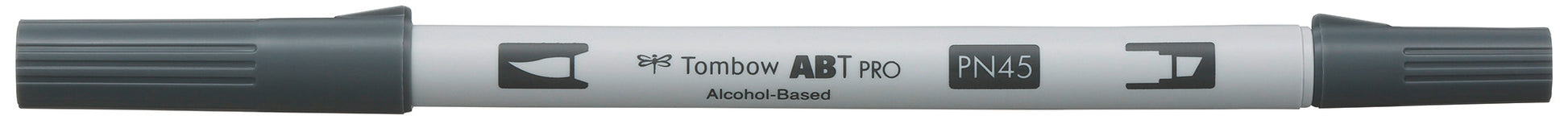 Tombow ABT PRO ABTP-N45 Permanentmarker – Doppeltspitze – Cool Grey 10