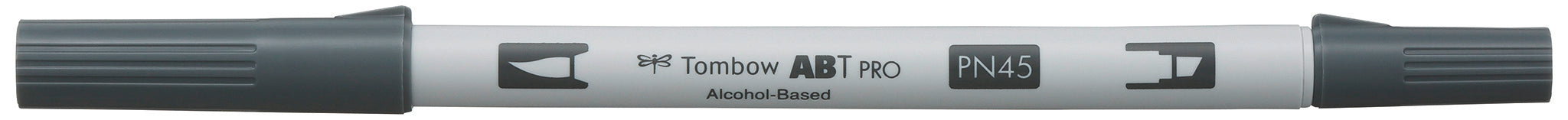 Tombow ABT PRO ABTP-N45 Permanentmarker – Doppeltspitze – Cool Grey 10