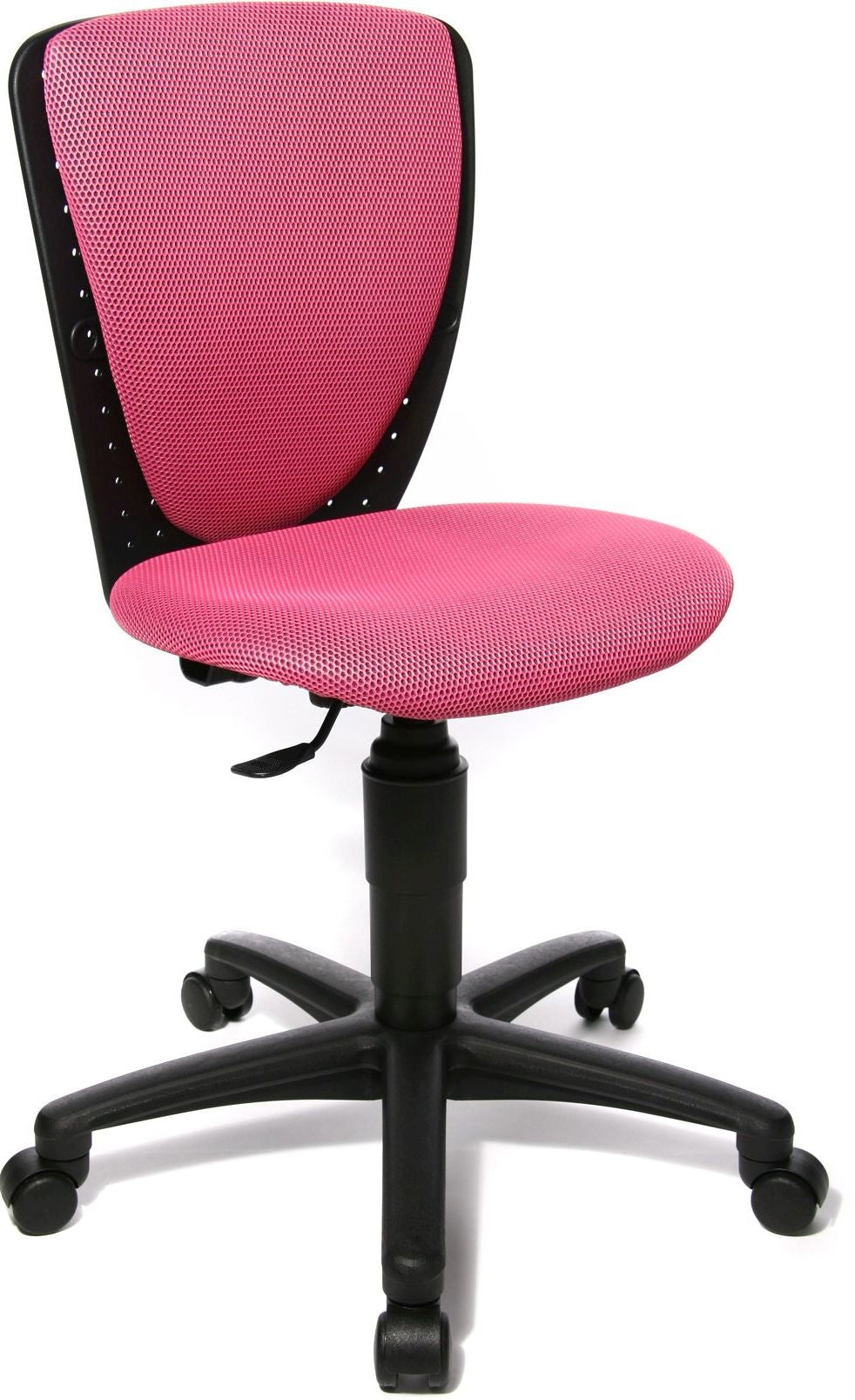 Topstar High S'cool 70570 BB1 Kinder-Bürostuhl – Polsterrücken – Rosa, mit Lendenstütze