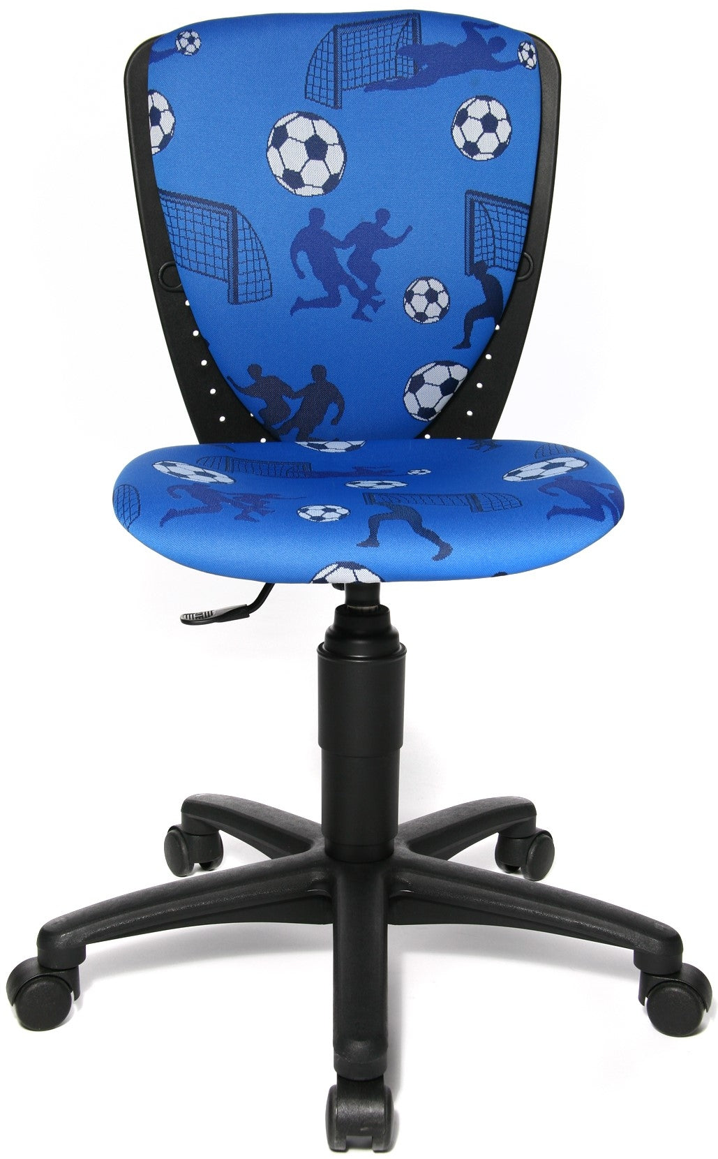 Topstar High S'cool 70570CA40 Kinder-Bürostuhl – Polsterrücken – Blau (Fussball)