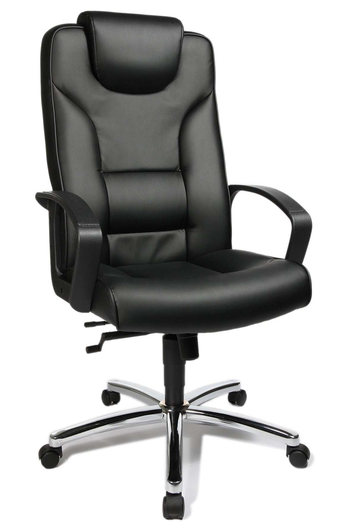 Topstar Comfort 2 7819D60 Bürostuhl – Kunstleder – Schwarz, mit Kopfstütze