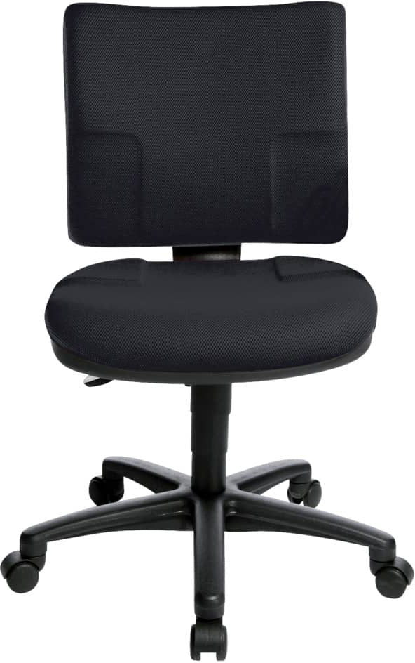 Topstar Parma 8070 BC0 Bürostuhl – Polster – Schwarz, Permanentkontaktmechanik