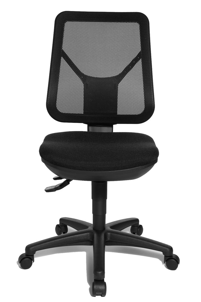 Topstar Ergo Net Bürostuhl – Netzrücken – Schwarz, 43–51 cm