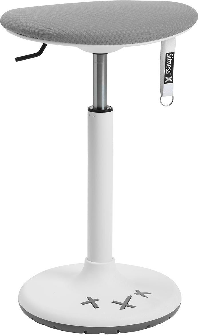 Topstar Sitness X-Stool 30 Stehhocker – TPU – Grau, 52–77 cm
