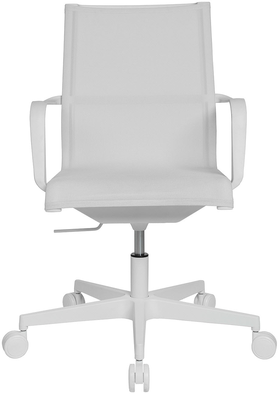 Topstar Sitness Life 40 Bürostuhl – Netzrücken – Weiss, Synchronmechanik