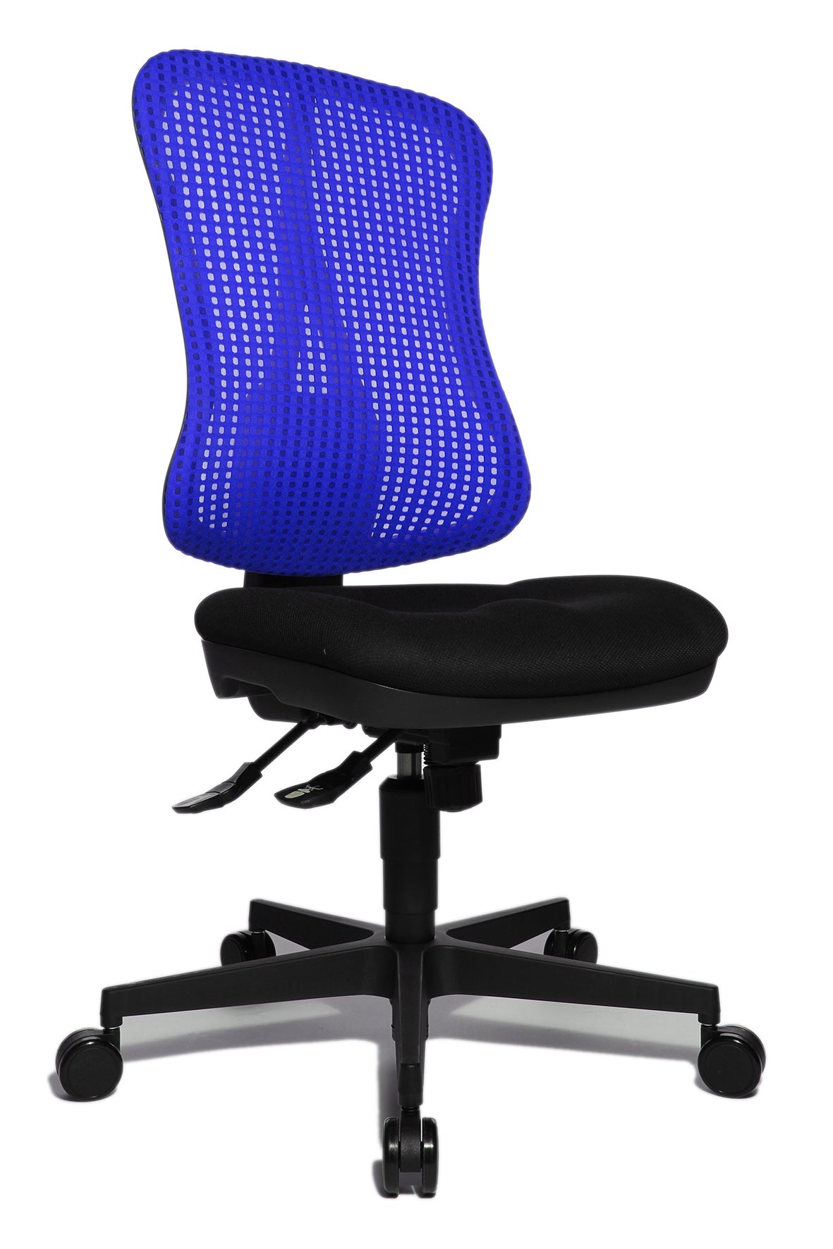 Topstar Network PS HE200 BC8 Bürostuhl – Netzrücken – Blau, Sitzhöhe 39–51 cm, bis 110 kg