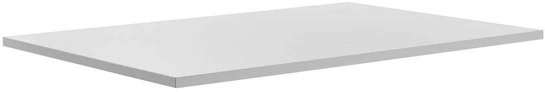 Topstar Tischplatte O12080G – 900 × 1'290 × 45 mm, grau, melaminbeschichtete Spanplatte (MFC) mit ABS-Kante