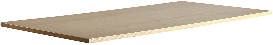Topstar O16080A – Tischplatte, 160 × 80 × 2,5 cm, Ahorn, für E-Table-Untergestell