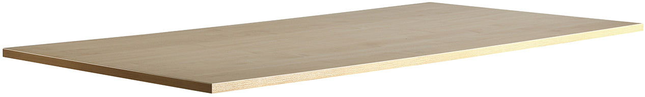 Topstar O18080A – Tischplatte, 190 × 90 × 4,5 cm, Ahorn