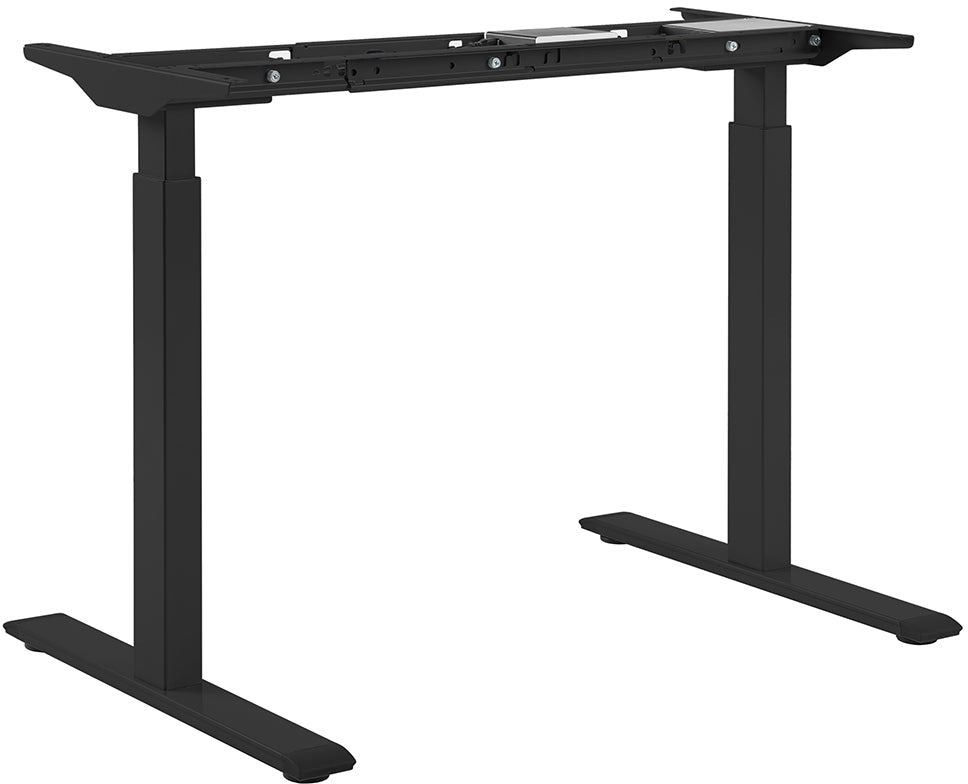 Topstar E-Table TSV2UV – Sitz-/Steh-Tischgestell ohne Platte, elektrisch, 70–120 cm, 2 Motoren, 100 kg, schwarz