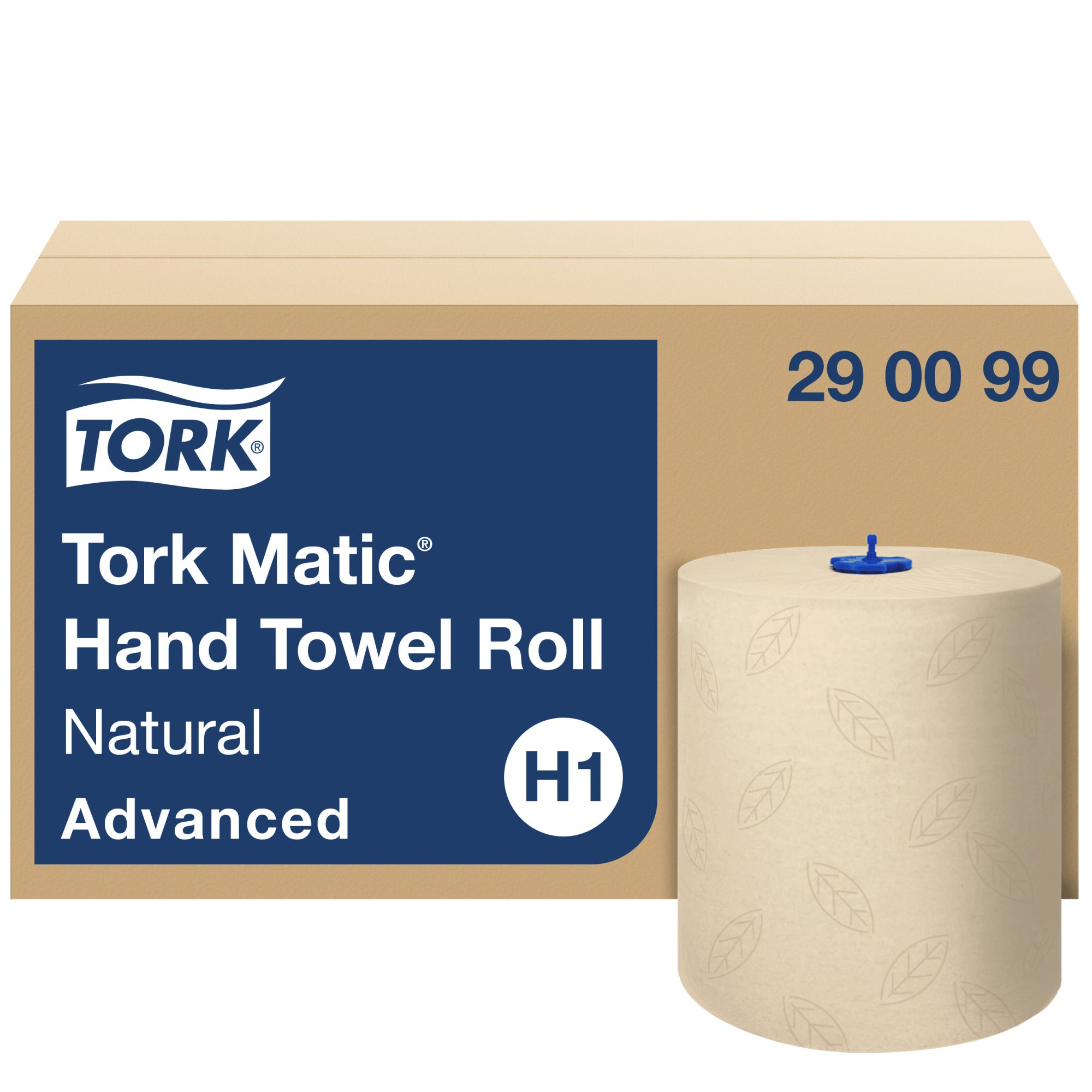 Tork Handtuchrolle – Natur, Recycling-Fasermischung – für H1