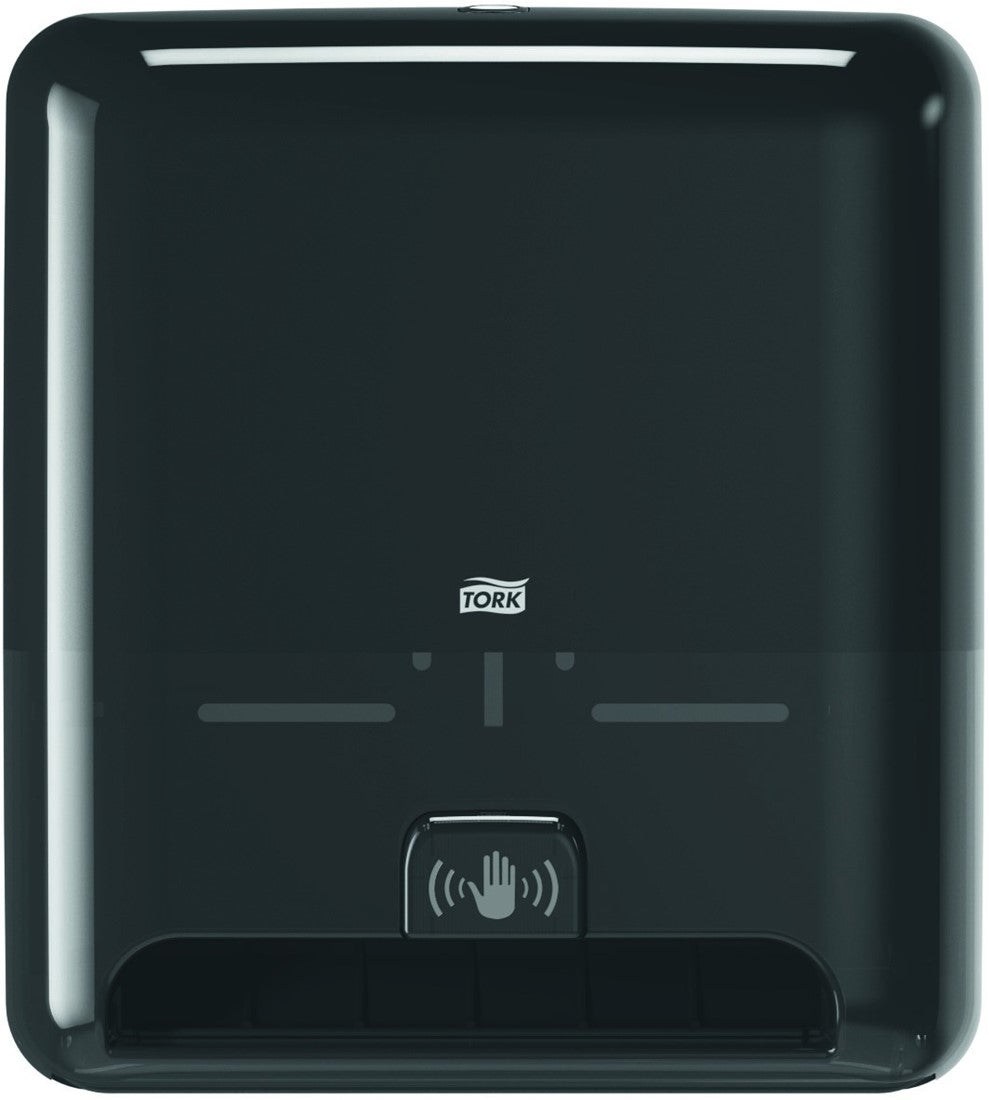 Tork Handtuchrollenspender Elevation – für H1, schwarz, 245 × 410 × 385 mm