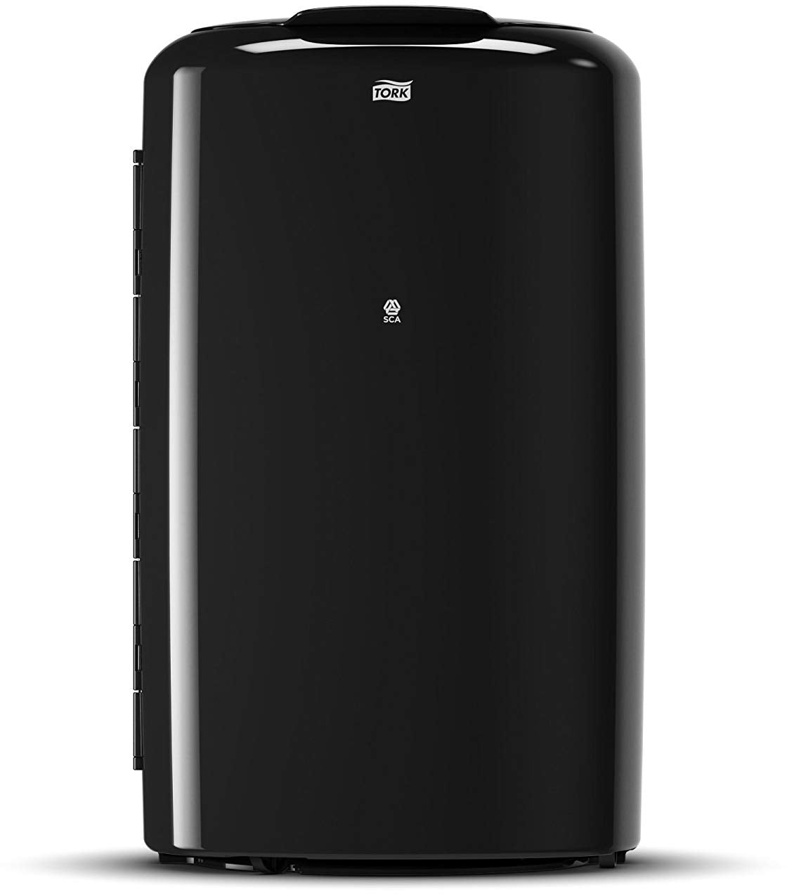 Tork Wandabfallbehälter Elevation – 50 l – Kunststoff, oval – schwarz