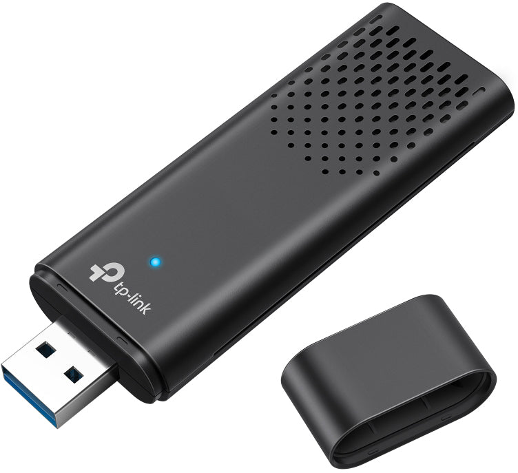 TP-Link Archer TX20U USB-WLAN-Adapter – Wi-Fi 6 (802.11ax), bis zu 1800 Mbit/s, Dual-Band, für Windows 10/11