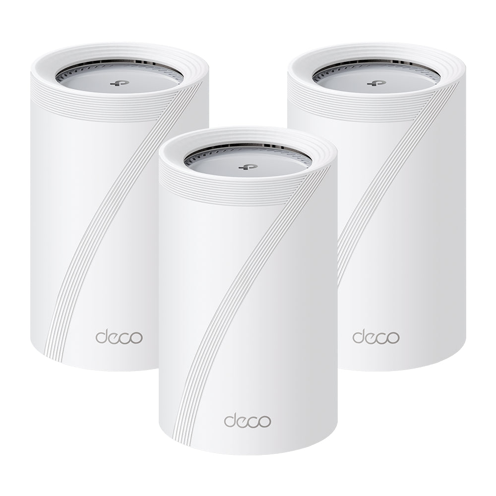 TP-Link Deco BE65 Pro (BE9300) – Access Point – Wi‑Fi 7 (2,4/5/6 GHz), 11,0 Gbit/s, 2×5GbE, 1×2,5GbE