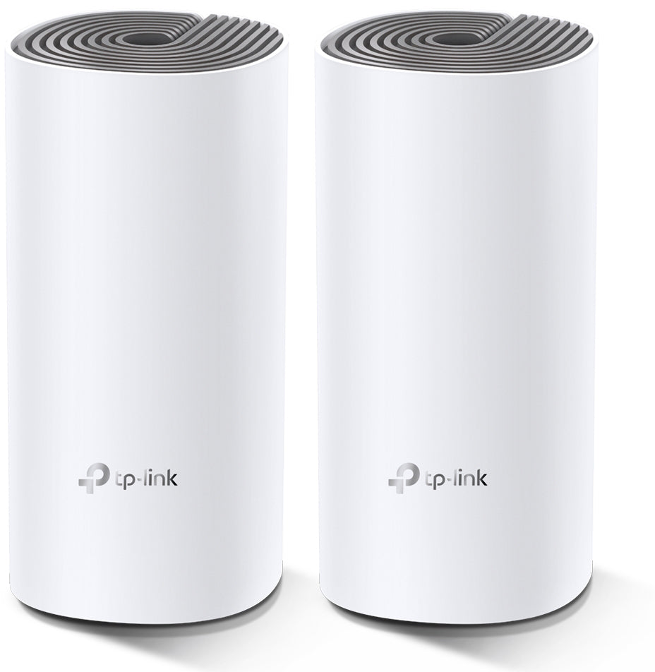 TP-Link Deco E4 (2er-Pack) – WLAN-Router – Wi-Fi 5 Dual-Band (2,4/5 GHz), 1,2 Gbit/s