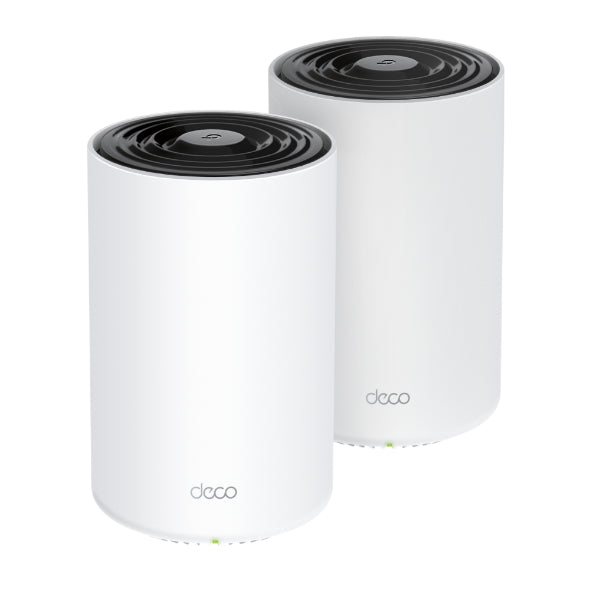 TP-Link Deco PX50 (3er-Pack) – WLAN-Router – Wi-Fi 6 Dual-Band (2,4/5 GHz), 2,4 Gbit/s, 3×GbE