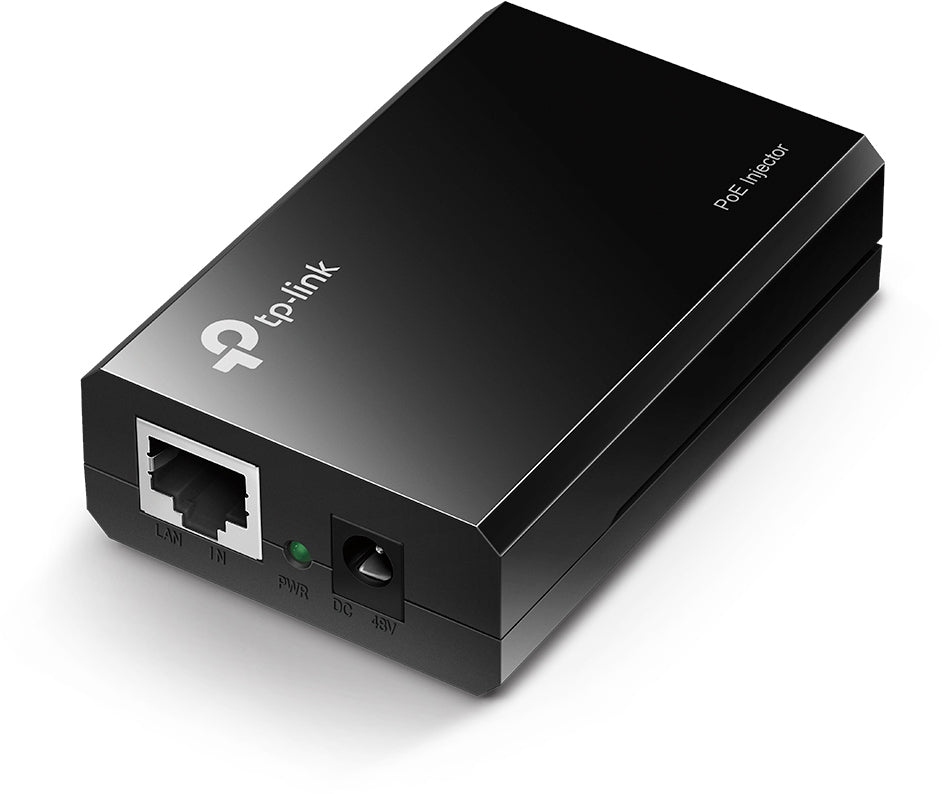 TP-Link POE160S PoE-Injektor 30 W – IEEE 802.3af/at – Gigabit Ethernet, RJ-45×2 – Schwarz