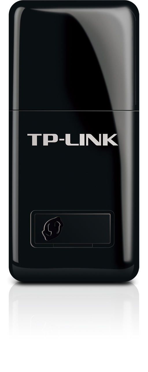 TP-Link TL-WN823N USB-WLAN-Adapter – Wi-Fi 4 (802.11n), bis 300 Mbit/s, 2,4 GHz – USB – Schwarz