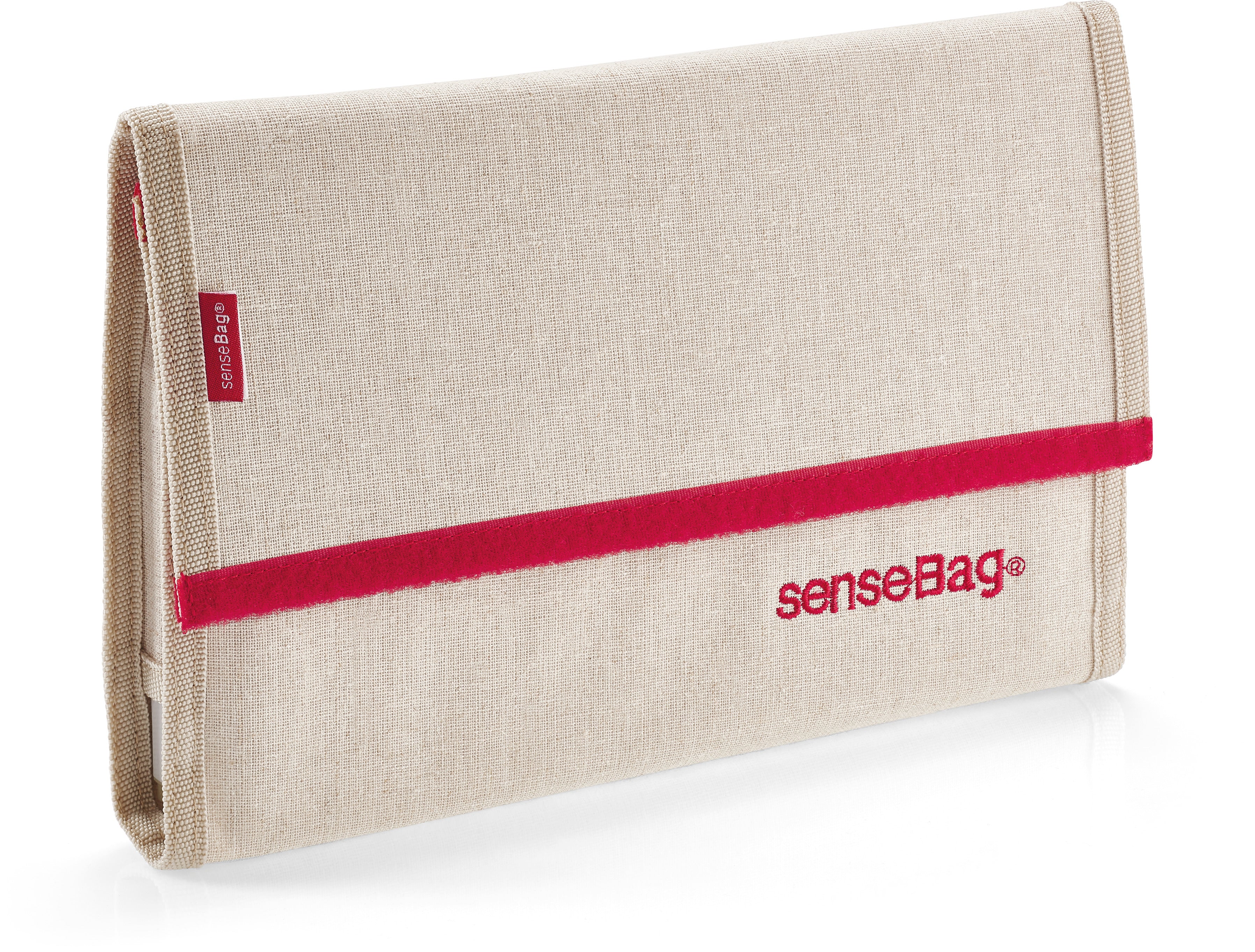 Transotype senseBag Wallet – Schlamperetui, creme, 19 × 3 × 27,5 cm