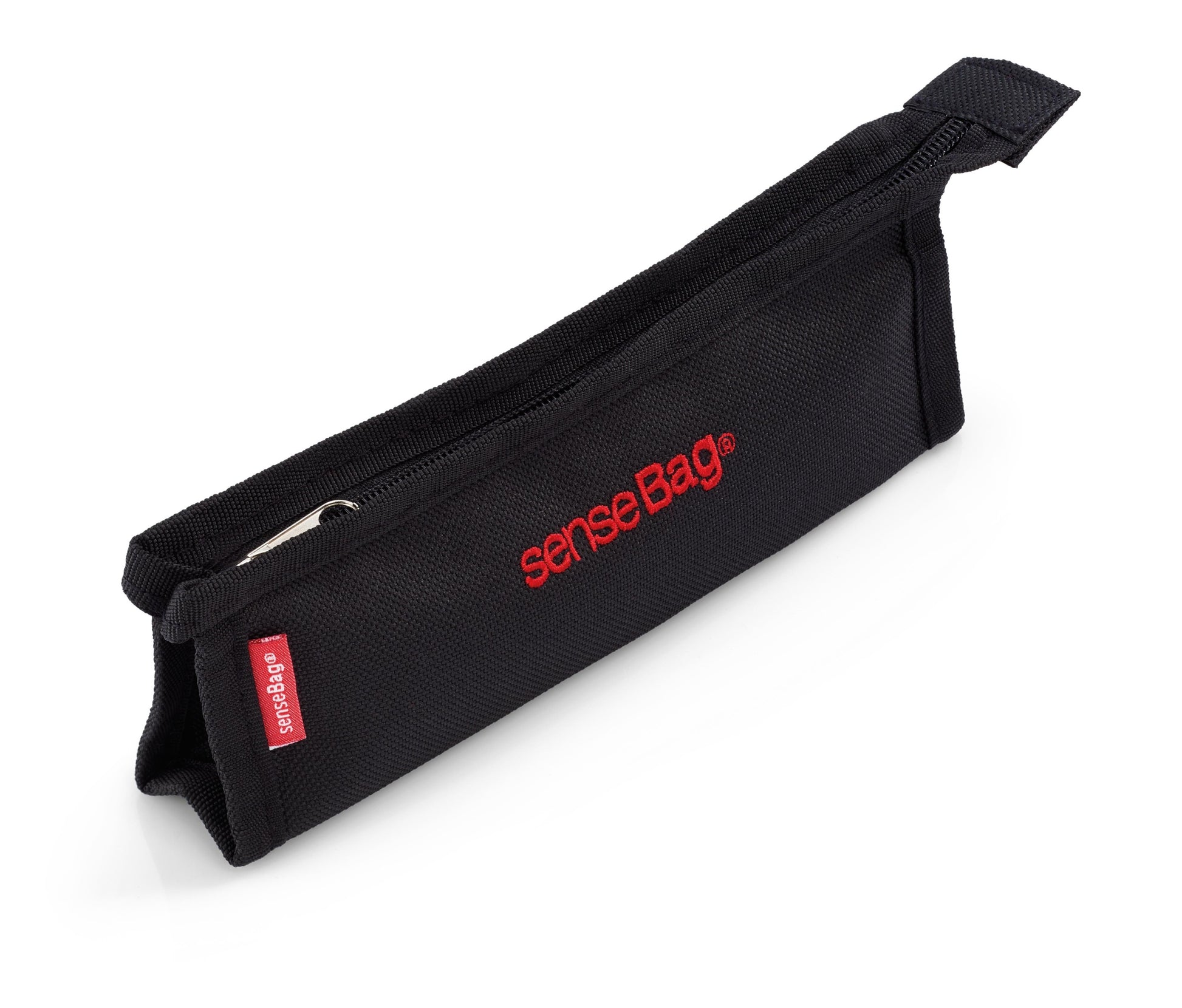 Transotype senseBag – Schlamperetui, schwarz, Polyester, 7,2 × 3,4 × 24,5 cm