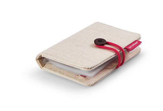 Transotype senseBag Geldbörse 76138024 – 87×36×116 mm – creme, Leinen – 96 g