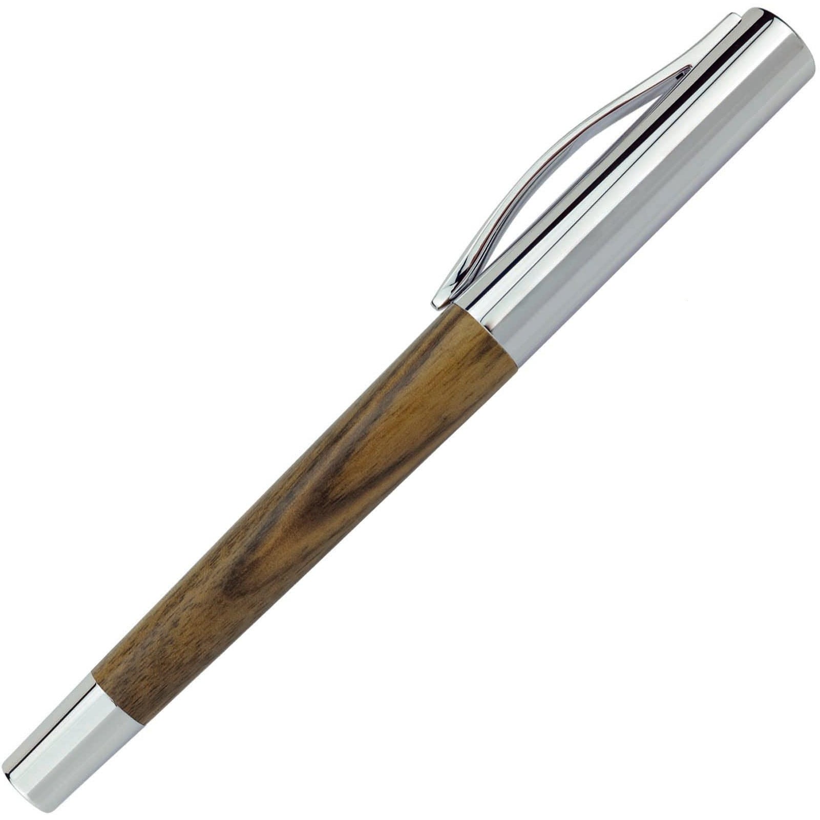Treeck 1351.93 – Tintenroller, blau, Holz, Nussbaum