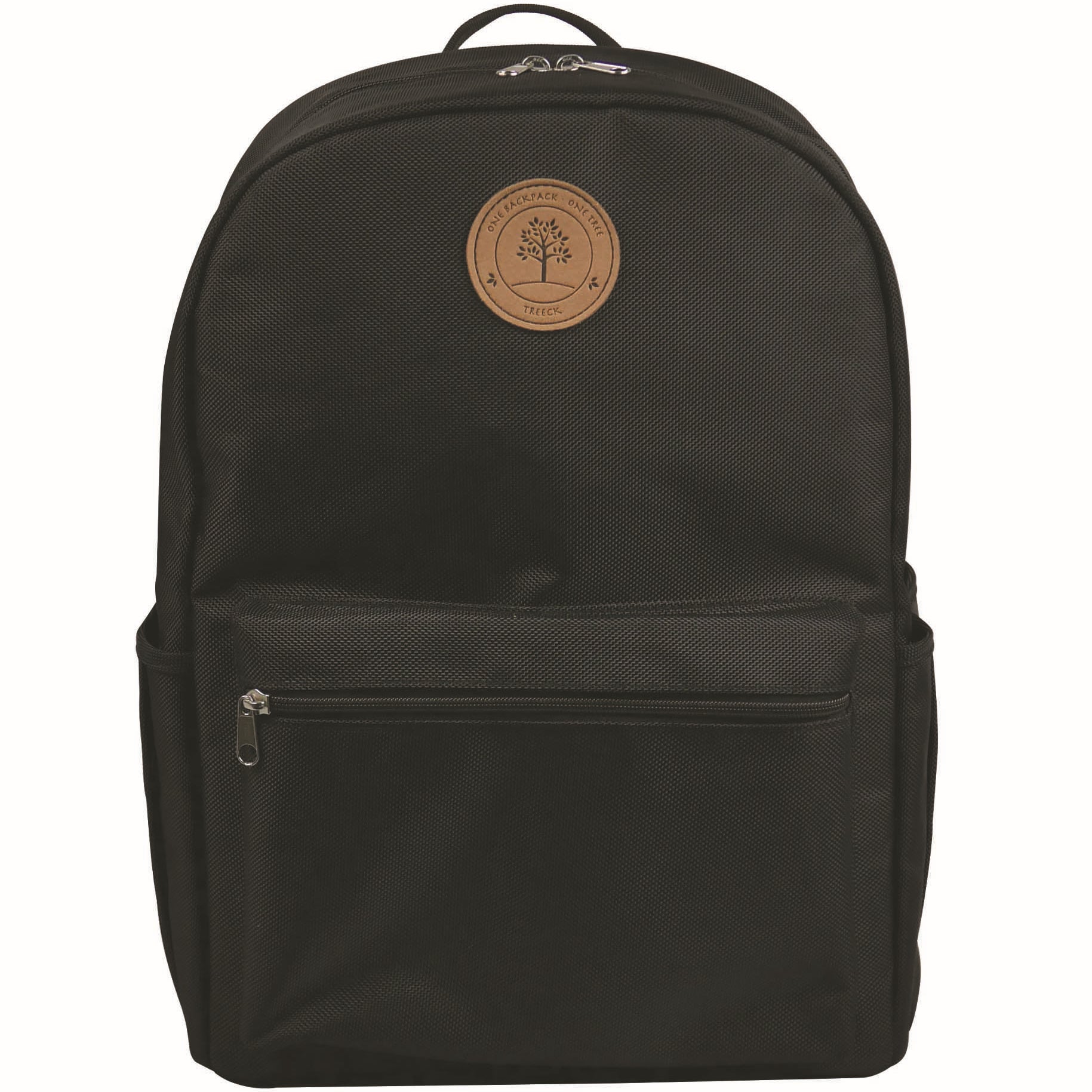 Treeck City-Rucksack R-Pet 4177.11 – rPET-Polyester – Schwarz