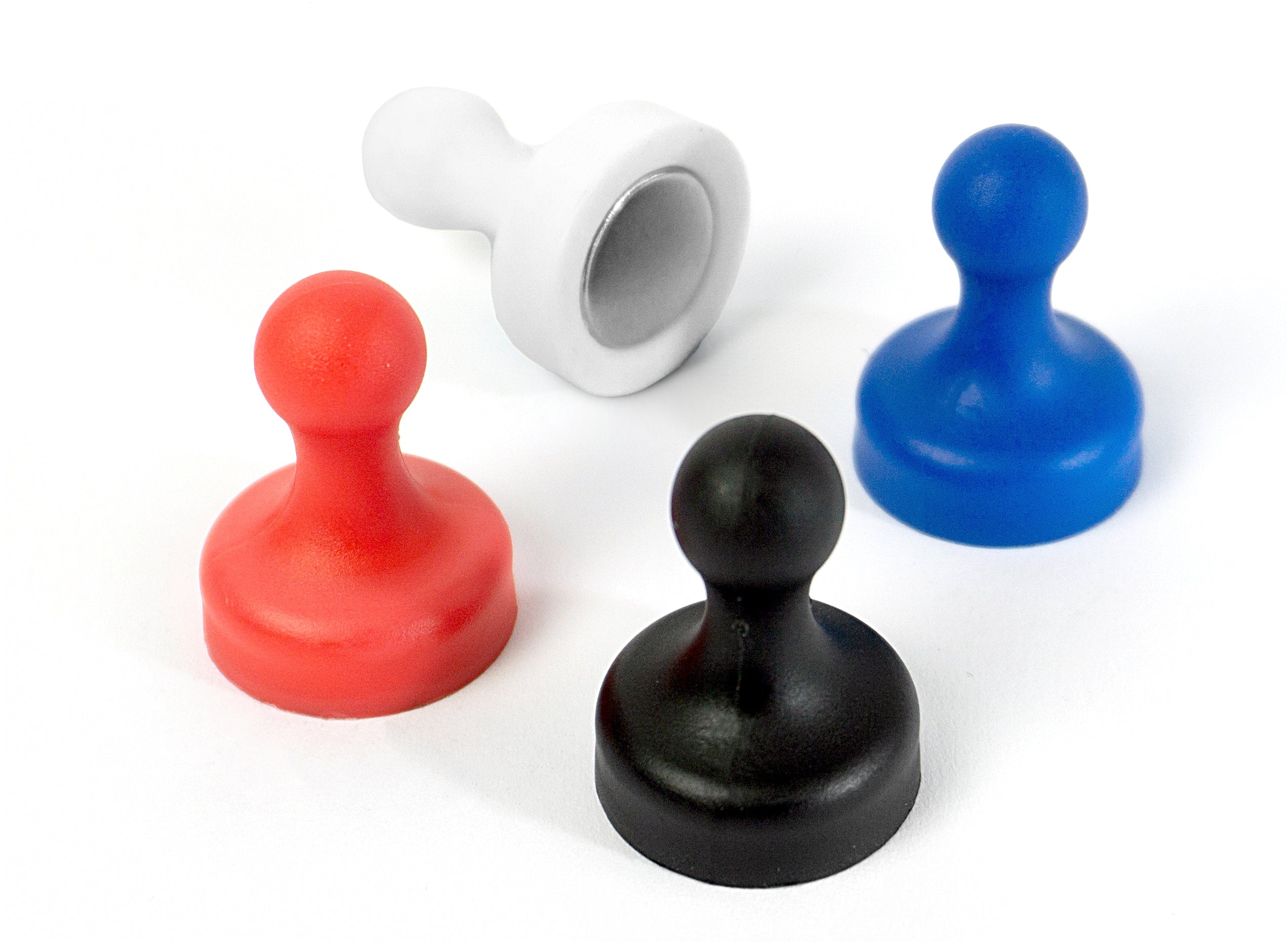 Trendform Tafelmagnete – Ø 19 mm, 4er Set, 4 Farben