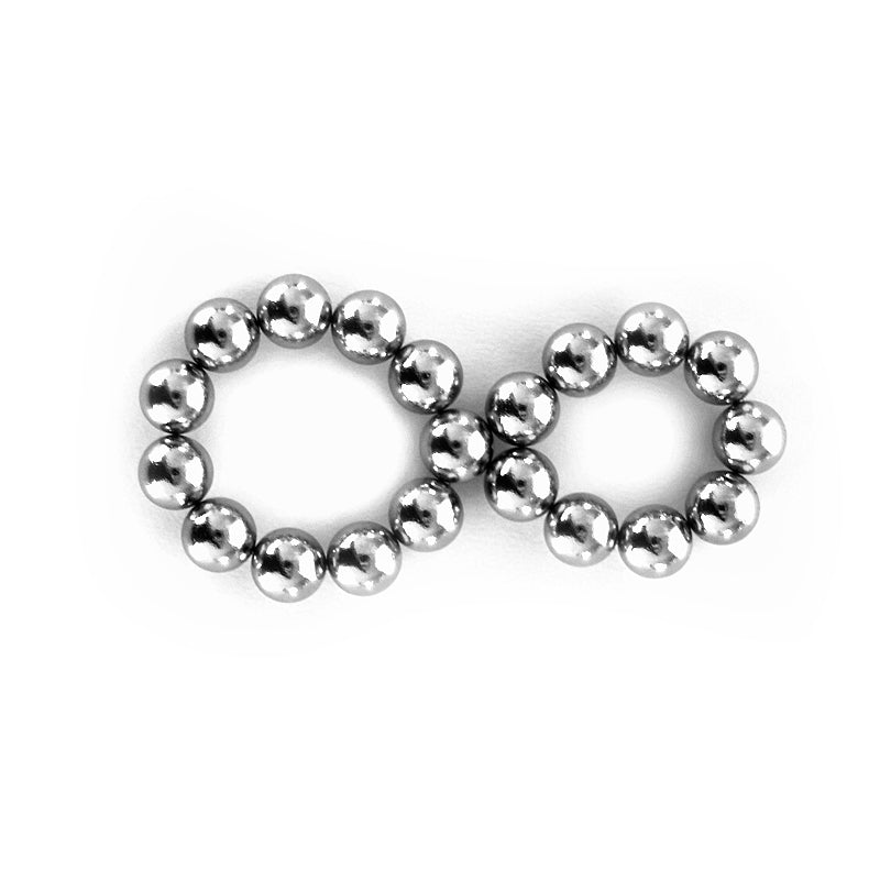 Trendform Tafelmagnete – Ø 5 mm, 20 Stk., silbern